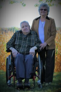 History 1 1 Mom and Dad by cornfield