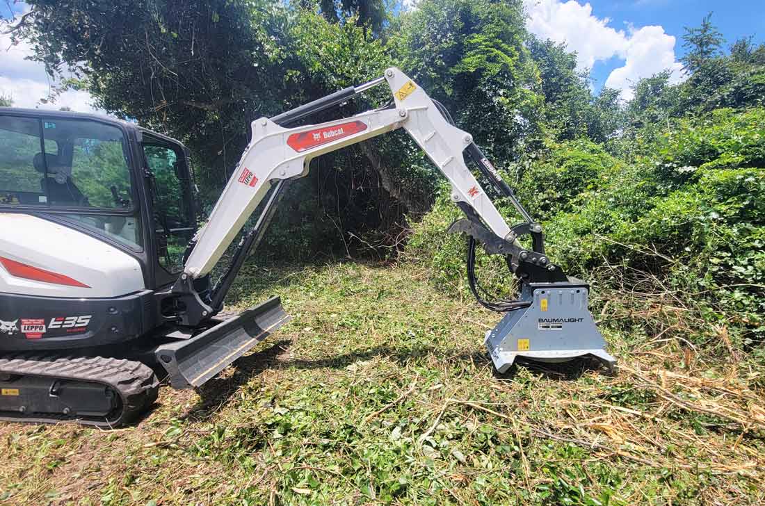 Excavator Rotary Brush Cutter 6 Excavator Rotary Brush Cutter - Image 6
