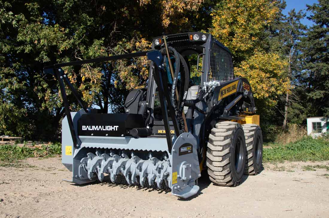 Skidsteer Brush Mulcher 1 Skidsteer Brush Mulcher