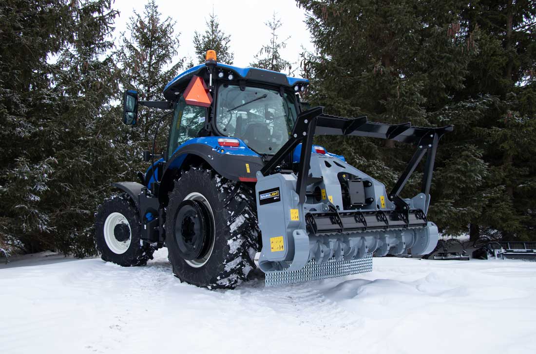 Tractor Brush Mulcher 1 Tractor Brush Mulcher